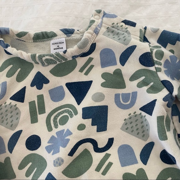 Print Nordstrom Baby Top and Pants set - Picture 4 of 4
